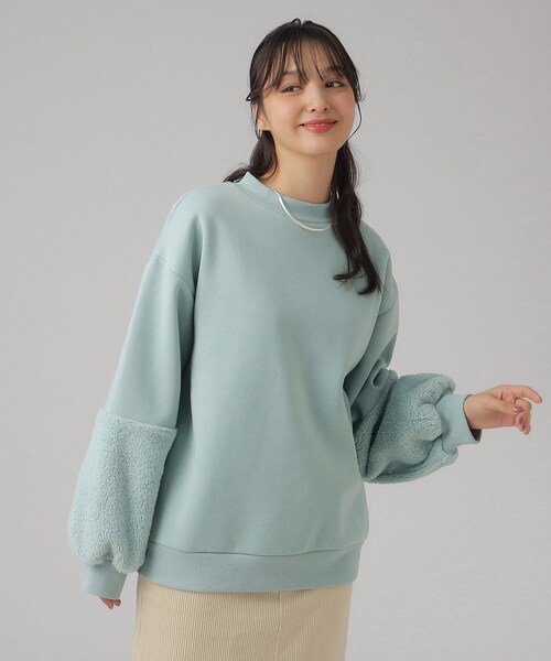 Cutie Blonde（キューティーブロンド）の「◇あったか裏起毛 お袖ボア