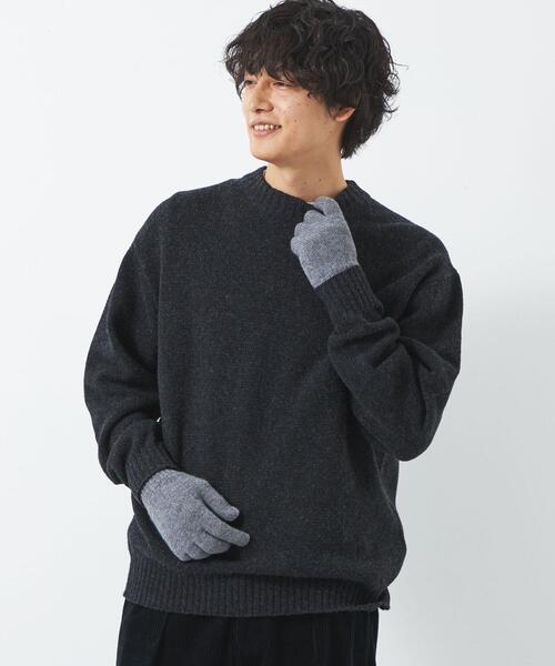 WILLIAM BRUNTON(ウィリアムブラントン)の「<WILLIAM BRUNTON>カシミヤ グローブ(手袋・メンズ・ブラック/グレー/オレンジ・FREE)」の15枚目の写真