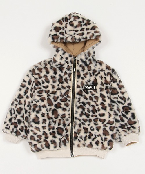 セール】フェイクファーリバーシブルブルゾン（ブルゾン）｜X-girl