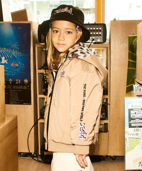 セール】フェイクファーリバーシブルブルゾン（ブルゾン）｜X-girl