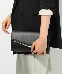 SETUP7（セットアップセブン）の「【SETUP7】2WAYショルダーチェーン付きオケージョンバッグ パーティー クラッチバッグ KNF049　※（クラッチバッグ）」