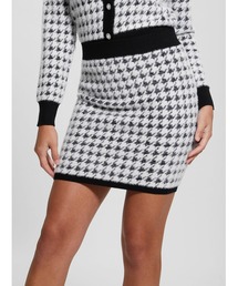 Guess | Violet Houndstooth Sweater Skirt(スカート)
