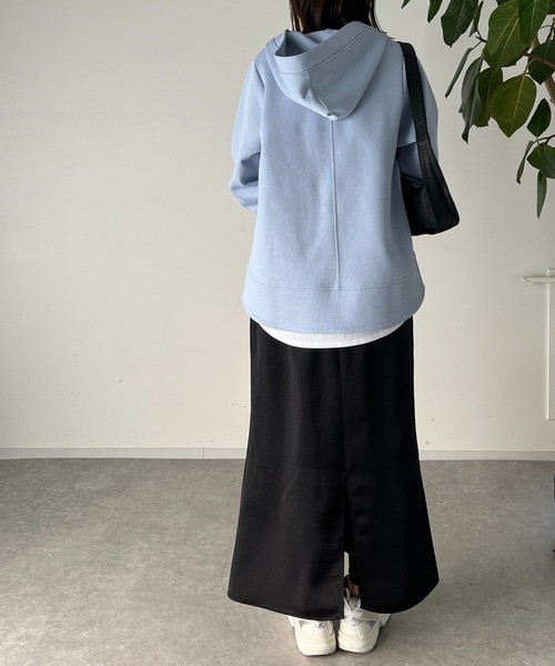 un dix cors（アンディコール）の「スキッパーフードニット（パーカー