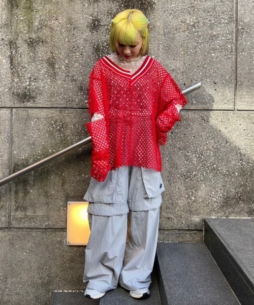 Candy Stripper（キャンディストリッパー）の「STARRING TULLE トップス（その他トップス・レディース・ピンク/ブラック/オフホワイト・2）」の8枚目の写真