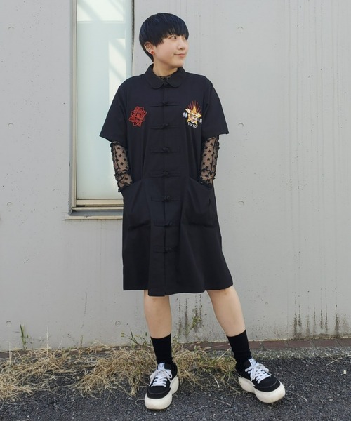 Candy Stripper（キャンディストリッパー）の「STARRING TULLE トップス（その他トップス・レディース・ピンク/ブラック/オフホワイト・2）」の13枚目の写真