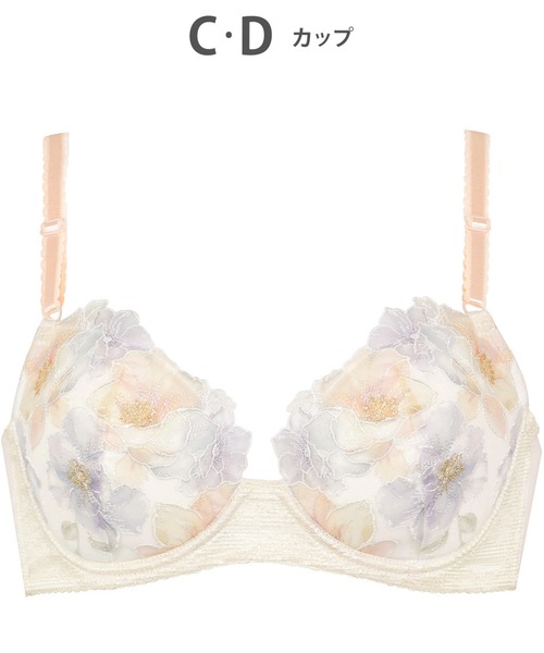 Wing B85ホワイト レースブラジャー セール】ブラジャー 「スキマフィットブラ」（ブラジャー