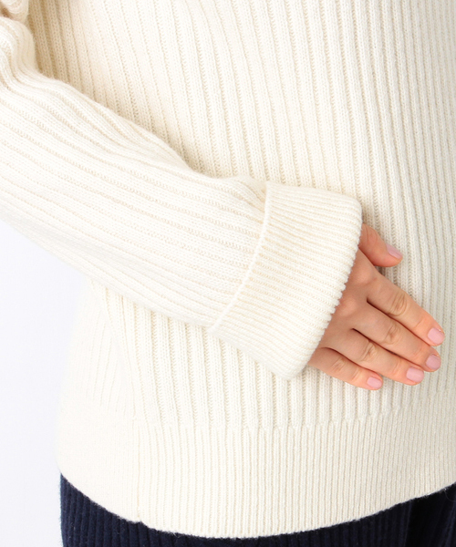 B:MING by BEAMS（ビーミングバイビームス）の「ビーミング by ビームス / リブラグランプルオーバー（ニット/セーター・レディース・オフホワイト/チャコールグレー/ライトグレー/ネイビー・ONE SIZE）」の12枚目の写真