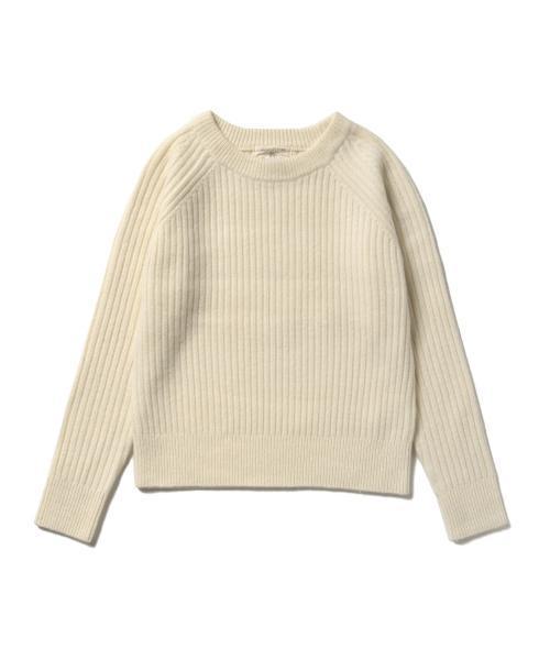 B:MING by BEAMS（ビーミングバイビームス）の「ビーミング by ビームス / リブラグランプルオーバー（ニット/セーター・レディース・オフホワイト/チャコールグレー/ライトグレー/ネイビー・ONE SIZE）」の18枚目の写真