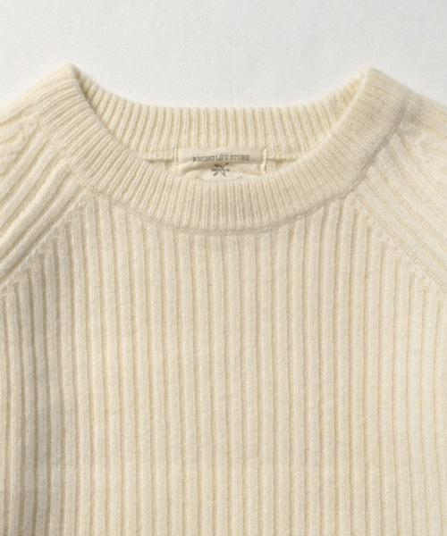 B:MING by BEAMS（ビーミングバイビームス）の「ビーミング by ビームス / リブラグランプルオーバー（ニット/セーター・レディース・オフホワイト/チャコールグレー/ライトグレー/ネイビー・ONE SIZE）」の21枚目の写真