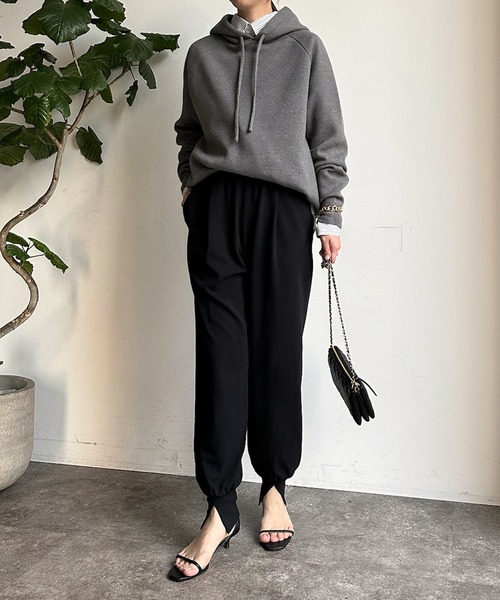 DouDou（ドゥドゥ）の「ニットパーカー（パーカー・レディース・オフホワイト/グレー/ピンク・FREE）」の22枚目の写真