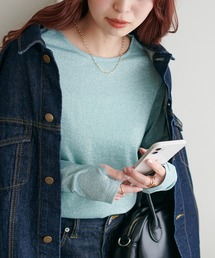 ラメロングスリーブ