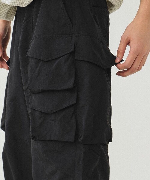 NULL（ヌル）の「NULL TOKYO × BEAMS / 別注 OUTSIDE LONG PANTS 24SS（その他パンツ・メンズ・ブラック/オフホワイト・LARGE/SMALL/MEDIUM/X-LARGE）」の10枚目の写真