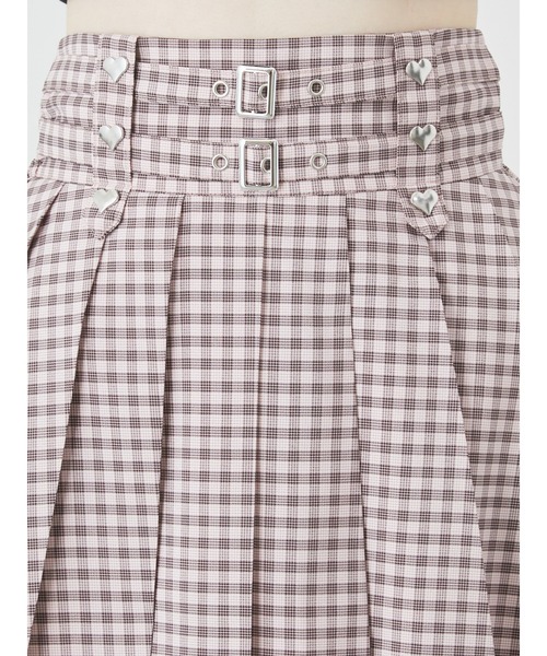 Ank Rouge（アンクルージュ）の「チェックプリーツスカパン（スカート・レディース・ブラック/ブルー/ピンク・M）」の7枚目の写真