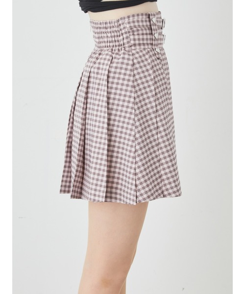 Ank Rouge（アンクルージュ）の「チェックプリーツスカパン（スカート・レディース・ブラック/ブルー/ピンク・M）」の8枚目の写真