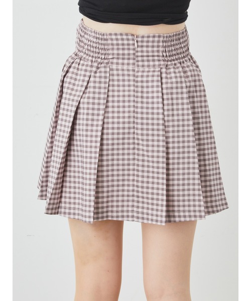 Ank Rouge（アンクルージュ）の「チェックプリーツスカパン（スカート・レディース・ブラック/ブルー/ピンク・M）」の9枚目の写真