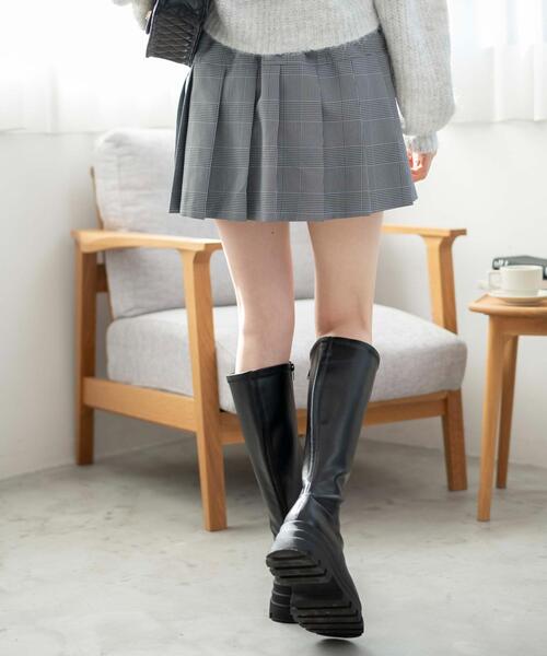 WEGO（ウィゴー）の「WEGO/プリーツスカパン（スカート・レディース・ブラック/杢グレー/グレー系その他2/グリーン系その他2・MEDIUM/SMALL/X-SMALL）」の22枚目の写真