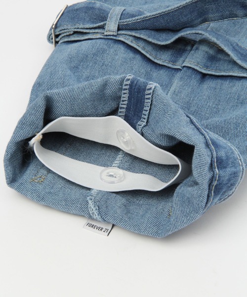 FOREVER 21（フォーエバー トゥエンティーワン）の「デニムレッグウォーマー（レッグウォーマー・レディース・ブルー・FREE）」の15枚目の写真