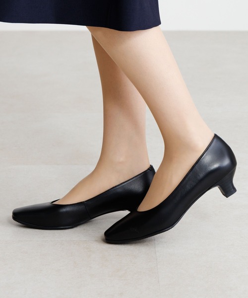 卑弥呼(ヒミコ)の「【Made in Japan】【卑弥呼】【撥水】3.5cmヒールブラックパンプス/600002(パンプス・レディース・ブラック・22.0cm/22.5cm/23.0cm/23.5cm/24.0cm/24.5cm/25.0cm/25.5cm/26.0cm/21.5cm/26.5cm)」の19枚目の写真