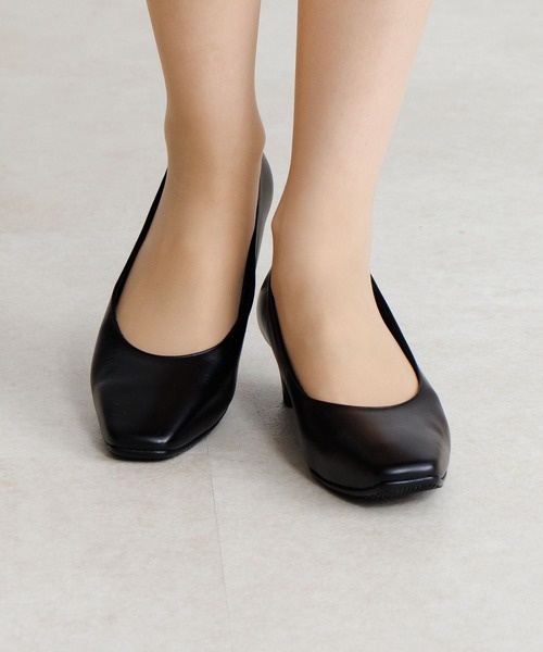 卑弥呼(ヒミコ)の「【Made in Japan】【卑弥呼】【撥水】3.5cmヒールブラックパンプス/600002(パンプス・レディース・ブラック・22.0cm/22.5cm/23.0cm/23.5cm/24.0cm/24.5cm/25.0cm/25.5cm/26.0cm/21.5cm/26.5cm)」の13枚目の写真
