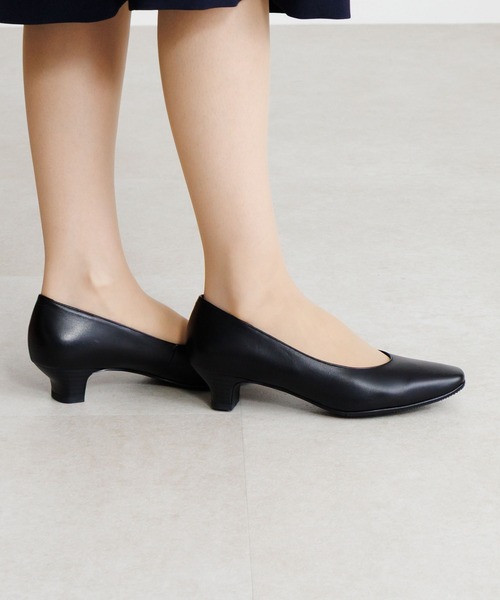 卑弥呼(ヒミコ)の「【Made in Japan】【卑弥呼】【撥水】3.5cmヒールブラックパンプス/600002(パンプス・レディース・ブラック・22.0cm/22.5cm/23.0cm/23.5cm/24.0cm/24.5cm/25.0cm/25.5cm/26.0cm/21.5cm/26.5cm)」の14枚目の写真