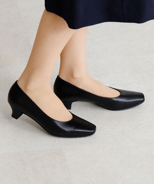 卑弥呼(ヒミコ)の「【Made in Japan】【卑弥呼】【撥水】3.5cmヒールブラックパンプス/600002(パンプス・レディース・ブラック・22.0cm/22.5cm/23.0cm/23.5cm/24.0cm/24.5cm/25.0cm/25.5cm/26.0cm/21.5cm/26.5cm)」の16枚目の写真