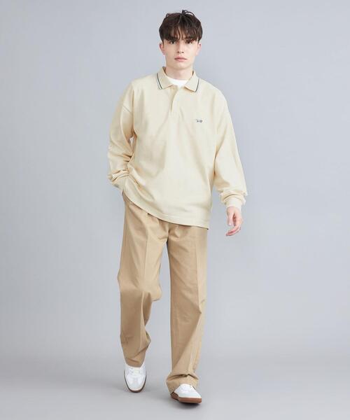 PENNEYS（ぺニーズ）の「PENNEYS（ぺニーズ）別注ヘビーロングスリーブポロシャツ（ポロシャツ・メンズ・ホワイト/ブラック/ネイビー・L/M）」の22枚目の写真