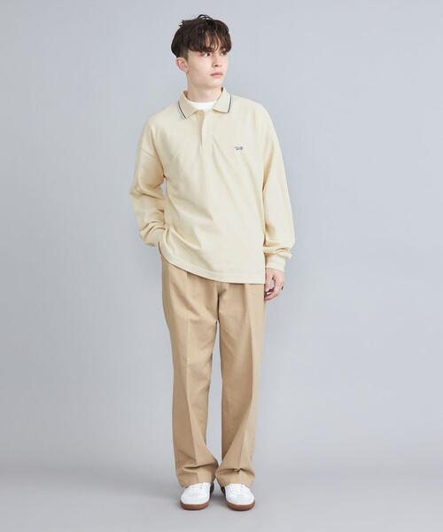 PENNEYS（ぺニーズ）の「PENNEYS（ぺニーズ）別注ヘビーロングスリーブポロシャツ（ポロシャツ・メンズ・ホワイト/ブラック/ネイビー・L/M）」の20枚目の写真
