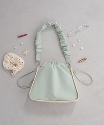 idem | kushu-kushu docking shoulder bag/くしゅくしゅショルダーバッグ(ショルダーバッグ)