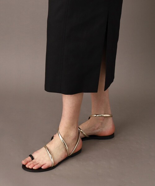 DRESSTERIOR（ドレステリア）の「【セットアップ可】リネンブレンドタイトスカート（スカート・レディース・ベージュ/ブラック・40/38/36/34）」の10枚目の写真