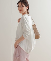 URBAN RESEARCH DOORS | コットンバックタック7分袖プルオーバー(Tシャツ/カットソー)