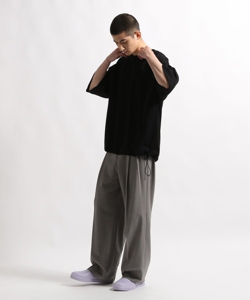 STERNBERG（スタンバーグ）の「STERNBERG/アジャストヘムドルマンプルオーバー/997283（Tシャツ/カットソー・メンズ・ブラック・MEDIUM/LARGE）」の3枚目の写真