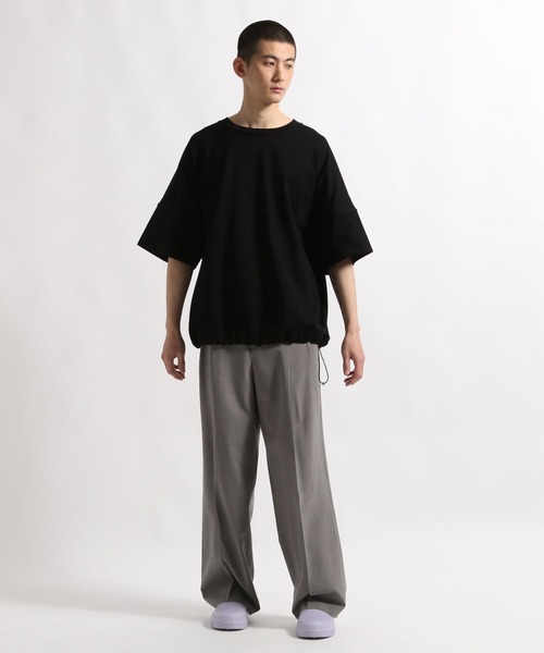 STERNBERG（スタンバーグ）の「STERNBERG/アジャストヘムドルマンプルオーバー/997283（Tシャツ/カットソー・メンズ・ブラック・MEDIUM/LARGE）」の4枚目の写真
