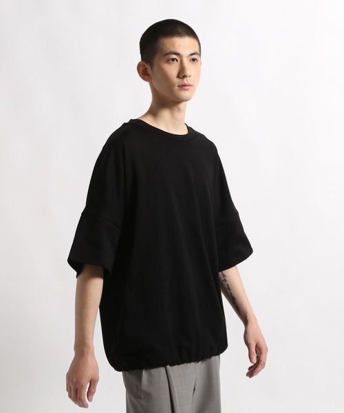 STERNBERG（スタンバーグ）の「STERNBERG/アジャストヘムドルマンプルオーバー/997283（Tシャツ/カットソー・メンズ・ブラック・MEDIUM/LARGE）」の7枚目の写真