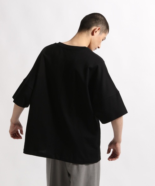 STERNBERG（スタンバーグ）の「STERNBERG/アジャストヘムドルマンプルオーバー/997283（Tシャツ/カットソー・メンズ・ブラック・MEDIUM/LARGE）」の14枚目の写真