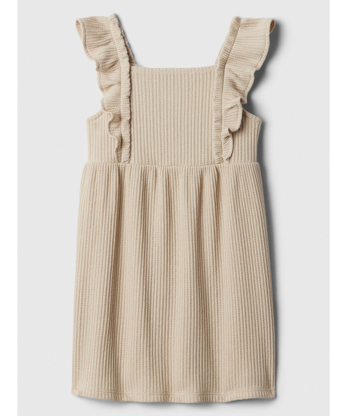 GAP(ギャップ)の「babyGap リブ ポインテール ワンピース(ワンピース・キッズ・ベージュ/オレンジ系その他・3 YRS/18-24M/4 YRS/12-18M/5 YRS/6-12M/2 YRS)」の2枚目の写真