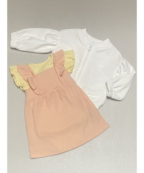 GAP(ギャップ)の「babyGap リブ ポインテール ワンピース(ワンピース・キッズ・ベージュ/オレンジ系その他・3 YRS/18-24M/4 YRS/12-18M/5 YRS/6-12M/2 YRS)」の5枚目の写真