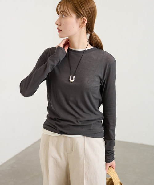 FRAMeWORK レイヤードL/Tee+TANK 新品未使用 FRAMeWORK（フレームワーク）の「レイヤードL/Tee+TANK（Tシャツ