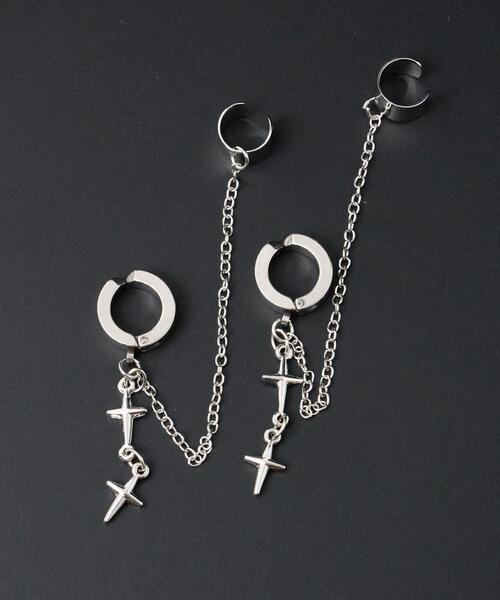 WEGO（ウィゴー）の「WEGO/カフデザインイヤリング（イヤリング・メンズ・その他1/その他2/その他3/その他4/その他5/その他6・FREE）」の9枚目の写真