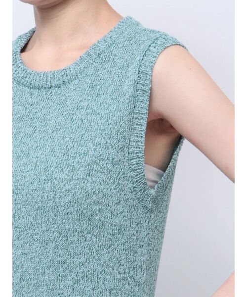 jouetie（ジュエティ）の「バックオープンサマーニットワンピース（ワンピース・レディース・ブラック/ピンク/ブルー・MEDIUM）」の18枚目の写真