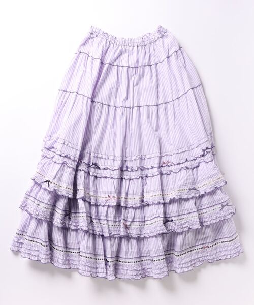 PINK HOUSE（ピンクハウス）の「グラデーションリボン使いストライプ