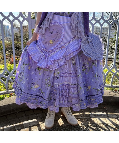 PINK HOUSE（ピンクハウス）の「グラデーションリボン使いストライプ