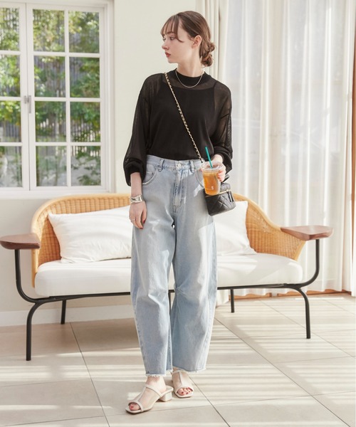 ANGIE(アンジー)の「シアーサンダル(サンダル・レディース・シルバー/ブラック/アイボリー・X-LARGE/LARGE/MEDIUM/SMALL)」の6枚目の写真