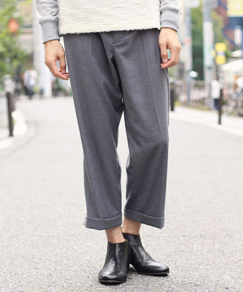 Lui's(ルイス)の「Lui's(ルイス) レザーショートブーツ(ブーツ・メンズ・ブラウン/ブラック・41/42/43)」の11枚目の写真