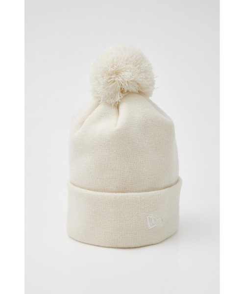 NEW ERA（ニューエラ）の「HinaYoshiharaxNEW ERA(R)xSLY ヒナヨシハラ ニューエラ スライ ニット帽（ニットキャップ/ビーニー・レディース・アイボリー/ブラック・FREE）」の6枚目の写真