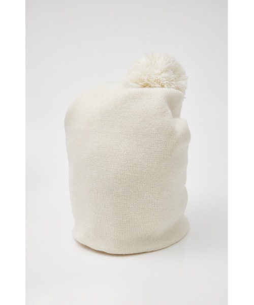 NEW ERA（ニューエラ）の「HinaYoshiharaxNEW ERA(R)xSLY ヒナヨシハラ ニューエラ スライ ニット帽（ニットキャップ/ビーニー・レディース・アイボリー/ブラック・FREE）」の9枚目の写真