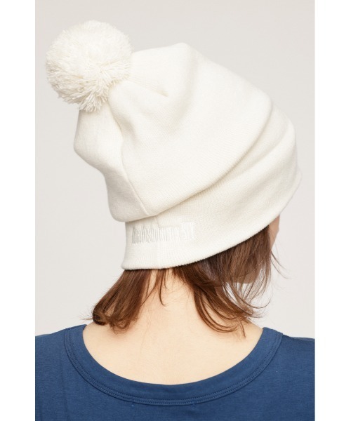 NEW ERA（ニューエラ）の「HinaYoshiharaxNEW ERA(R)xSLY ヒナヨシハラ ニューエラ スライ ニット帽（ニットキャップ/ビーニー・レディース・アイボリー/ブラック・FREE）」の17枚目の写真