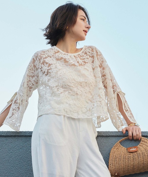 fifth（フィフス）の「ハーフムーンワンハンドルカゴバッグ（かごバッグ・レディース・ベージュ/ホワイト・FREE）」の14枚目の写真