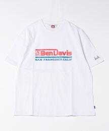 《BEN DAVIS》プリントTシャツ/抗菌防臭 リサイクルコットン混