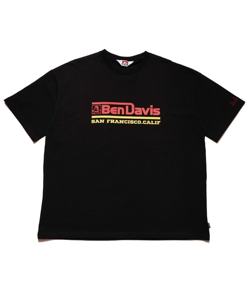 BEN DAVIS（ベンデイビス）の「《BEN DAVIS》プリントTシャツ/抗菌防臭 リサイクルコットン混（Tシャツ/カットソー・メンズ・ホワイト/ブラック/ピンク/ブルー・MEDIUM/LARGE/X-LARGE/SMALL）」の6枚目の写真