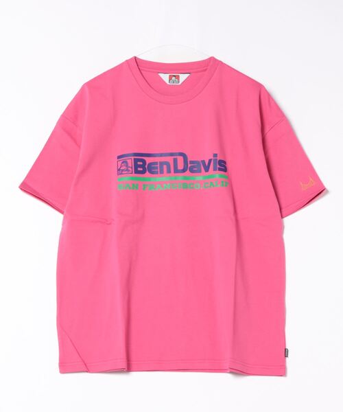 BEN DAVIS（ベンデイビス）の「《BEN DAVIS》プリントTシャツ/抗菌防臭 リサイクルコットン混（Tシャツ/カットソー・メンズ・ホワイト/ブラック/ピンク/ブルー・MEDIUM/LARGE/X-LARGE/SMALL）」の13枚目の写真